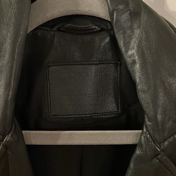 All saints Papin biker jacket - Picture 5 of 6